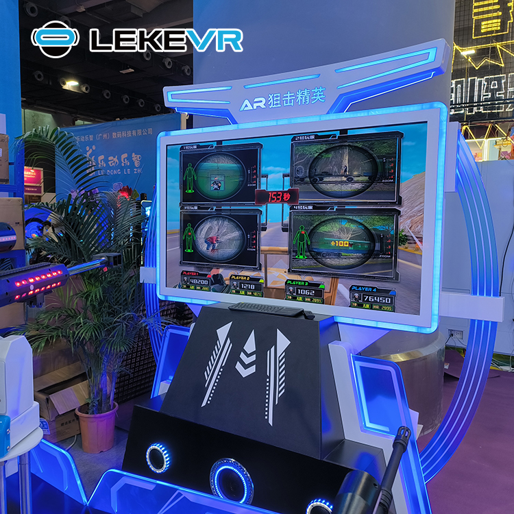 LEKE VR Vergnügungspark Arcade-Maschine AR Sniper Elite Virtual Reality Multiplayer World Game VR Business